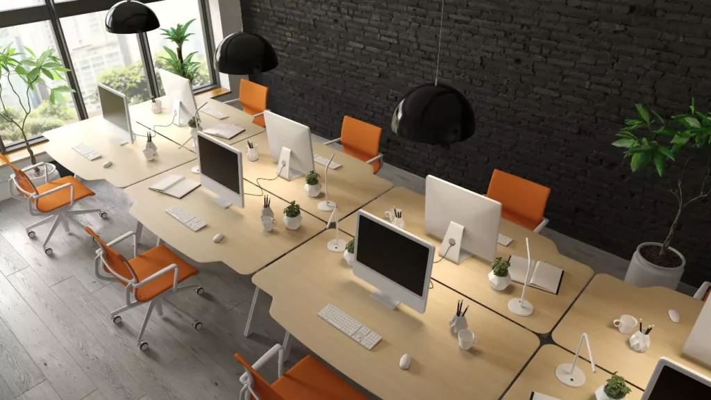 office chair manufacturers in delhi Linear Workstations (Straight Workstations)